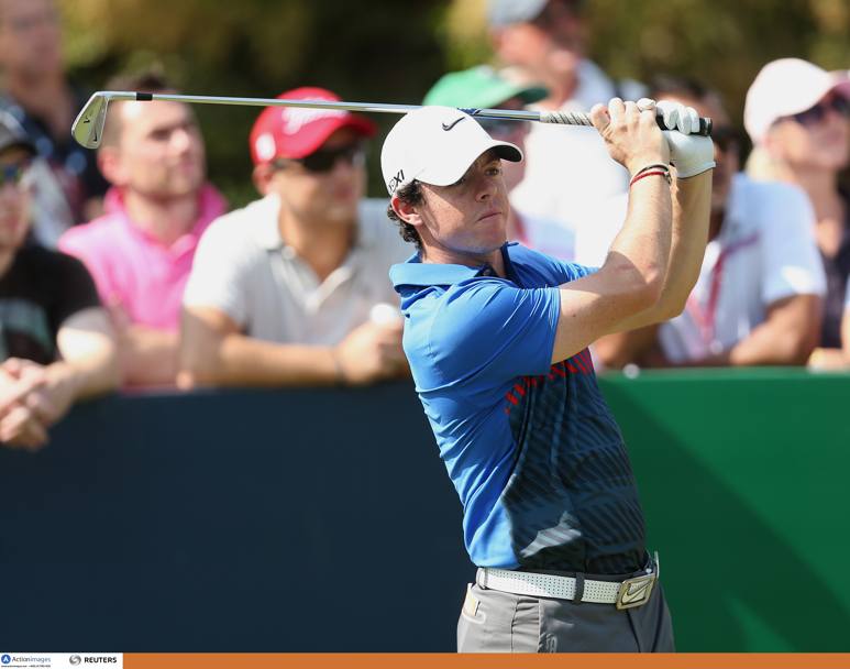 McIlroy in azione. Action Images